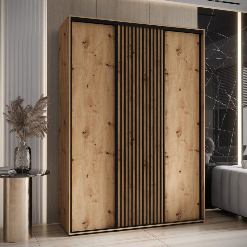 Sapporo I Sliding Door Wardrobe 170cm