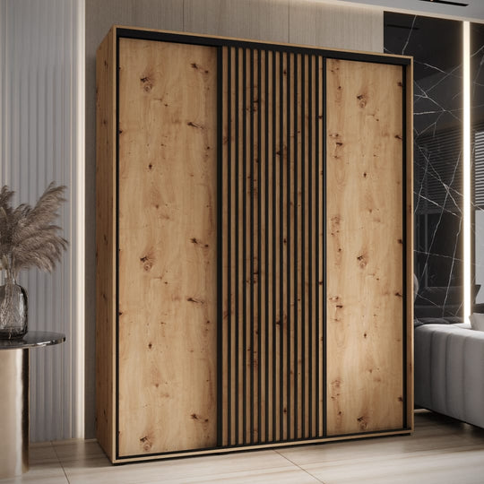 Sapporo I Sliding Door Wardrobe 190cm