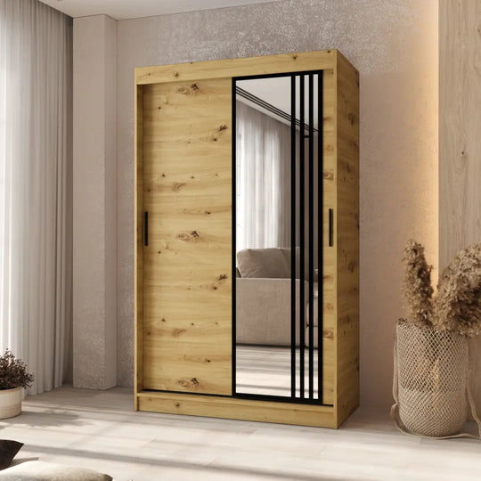 Asved Sliding Door Wardrobe 120cm