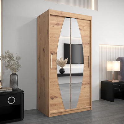 Elypse Sliding Door Wardrobe 100cm