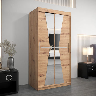 Morocco Sliding Door Wardrobe 100cm