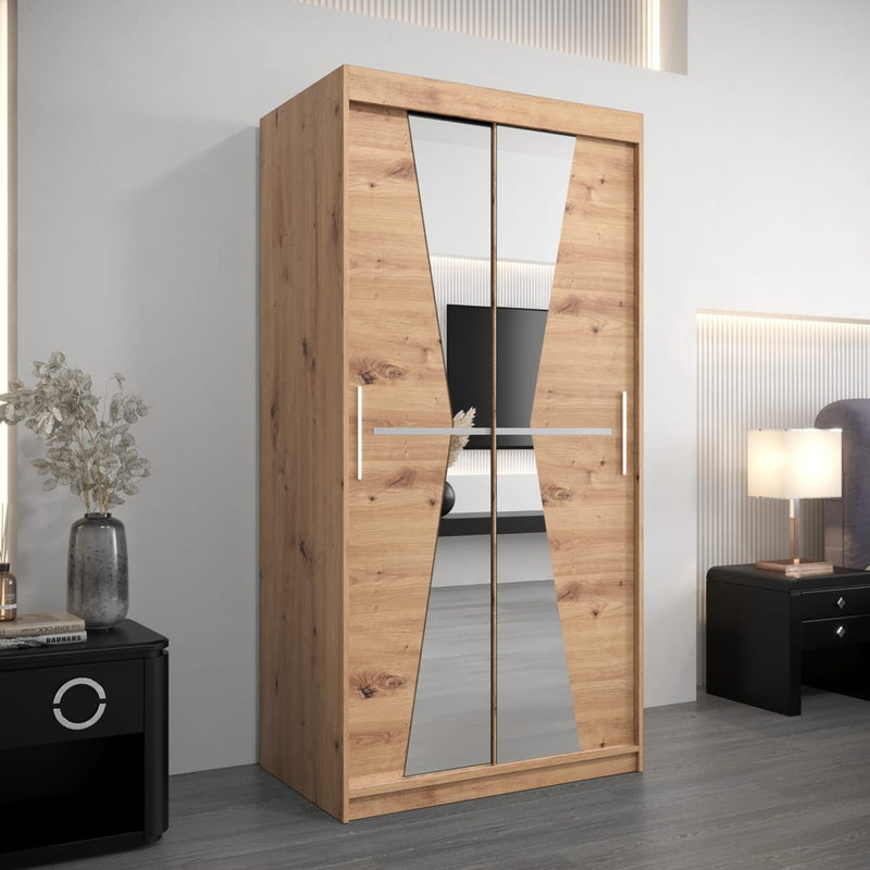 Morocco Sliding Door Wardrobe 100cm