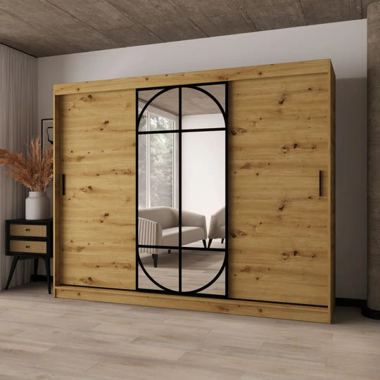 Lugo Sliding Door Wardrobe 250cm
