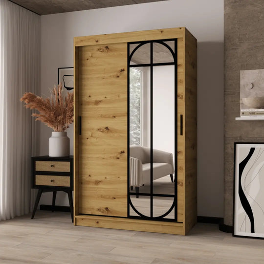 Lugo Sliding Door Wardrobe 120cm