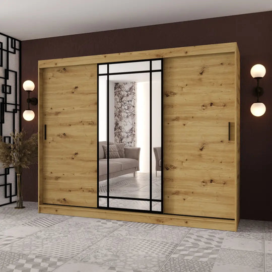 Almeria Sliding Door Wardrobe 250cm
