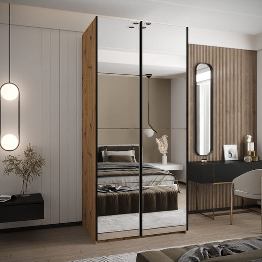 Trosa II Sliding Door Wardrobe 100cm