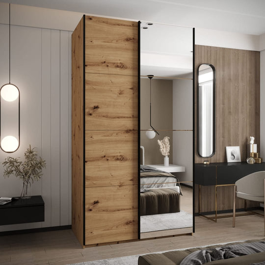 Trosa III Sliding Door Wardrobe 140cm