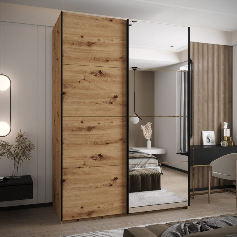 Trosa III Sliding Door Wardrobe 170cm
