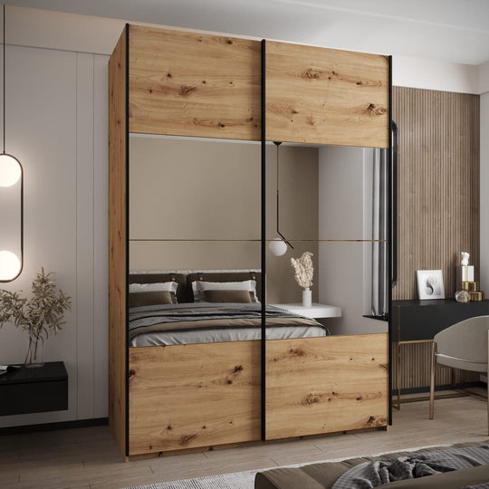Trosa IV Sliding Door Wardrobe 180cm