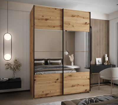 Trosa IV Sliding Door Wardrobe 170cm