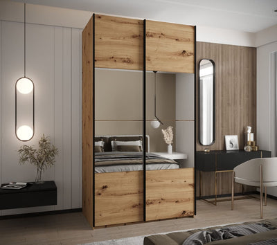 Trosa IV Sliding Door Wardrobe 140cm