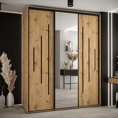 Cannes XIII Sliding Door Wardrobe 200cm