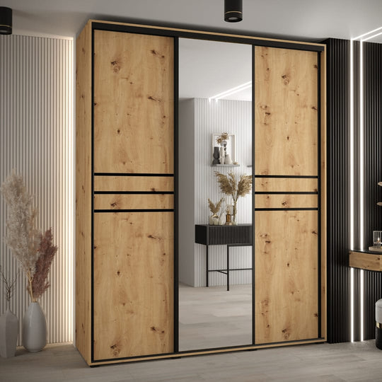 Cannes XI Sliding Door Wardrobe 200cm