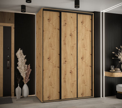 Cannes I Sliding Door Wardrobe 150cm