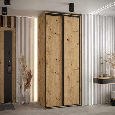 Cannes I Sliding Door Wardrobe 110cm