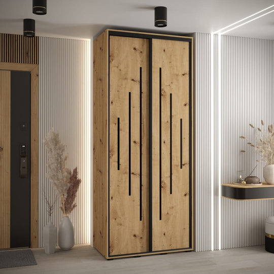 Cannes XII Sliding Door Wardrobe 110cm