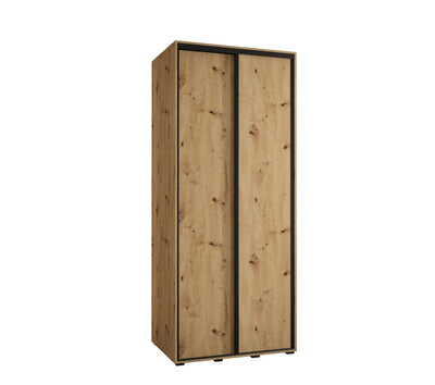 Cannes I Sliding Door Wardrobe 100cm