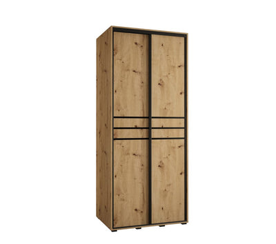 Cannes X Sliding Door Wardrobe 120cm