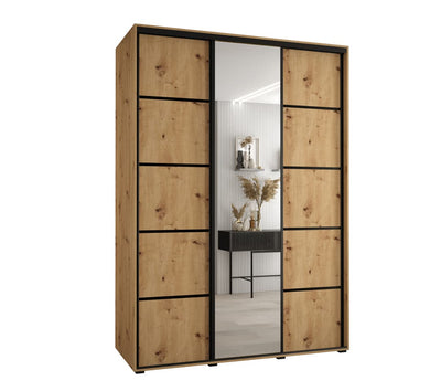 Cannes V Sliding Door Wardrobe 170cm