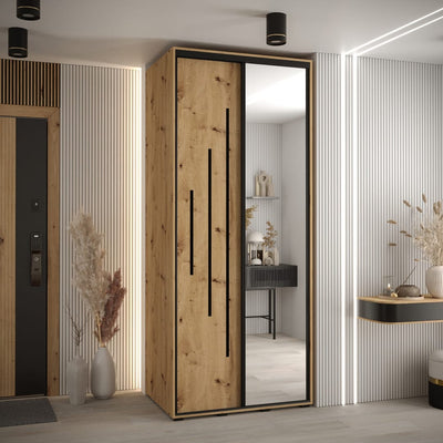 Cannes XIII Sliding Door Wardrobe 110cm