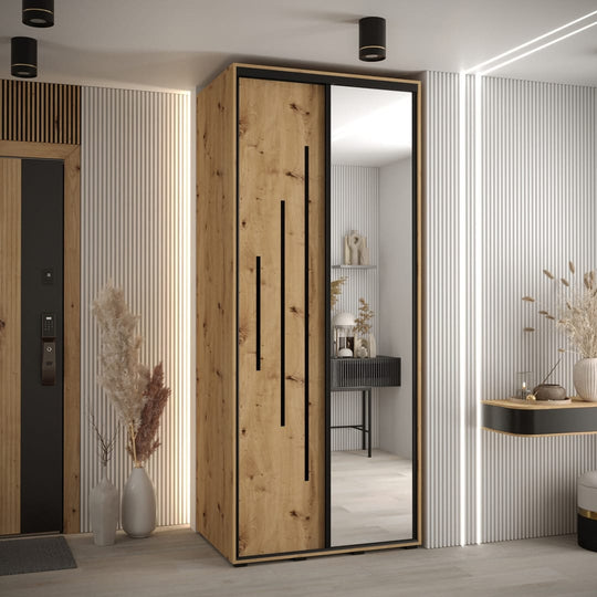 Cannes XIII Sliding Door Wardrobe 110cm
