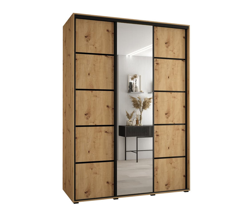 Cannes V Sliding Door Wardrobe 180cm