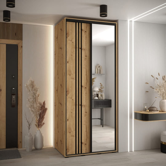 Cannes VII Sliding Door Wardrobe 110cm