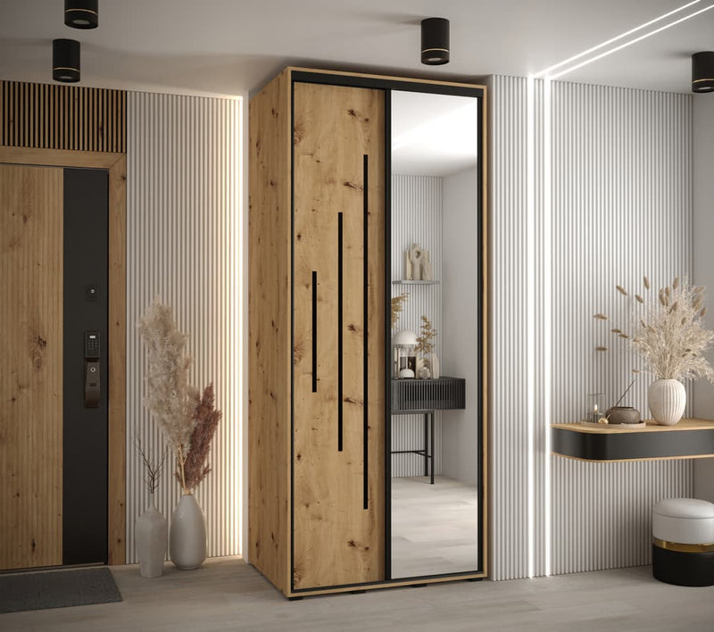 Cannes XIII Sliding Door Wardrobe 120cm