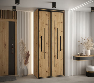 Cannes XII Sliding Door Wardrobe 120cm