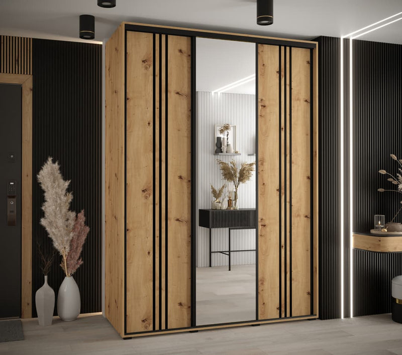 Cannes VII Sliding Door Wardrobe 180cm