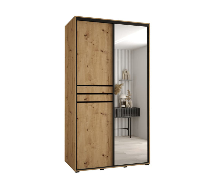 Cannes XI Sliding Door Wardrobe 140cm