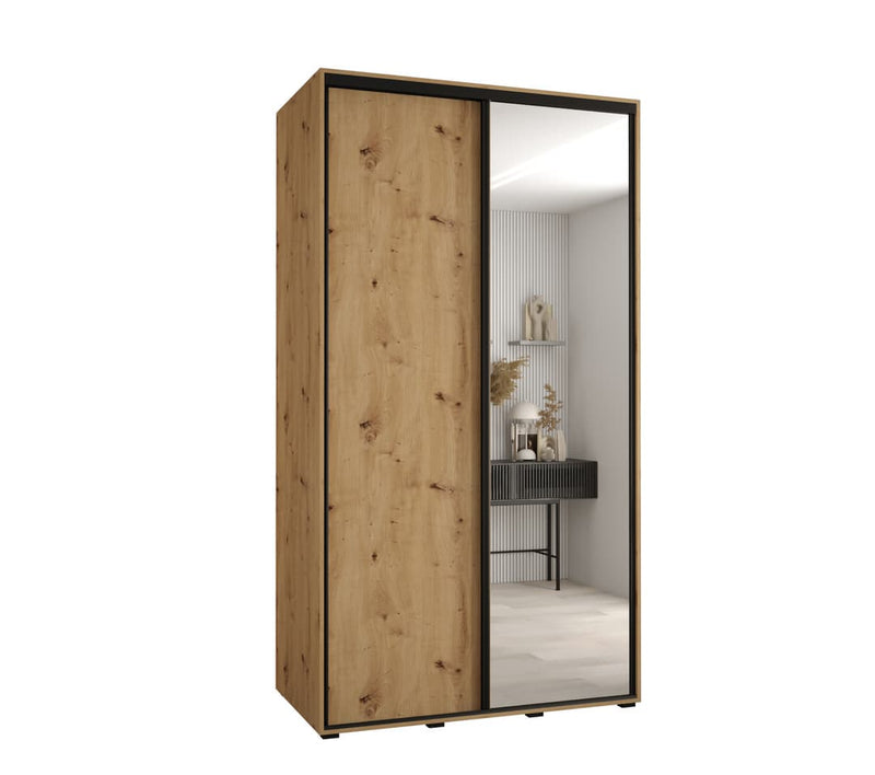 Cannes III Sliding Door Wardrobe 130cm