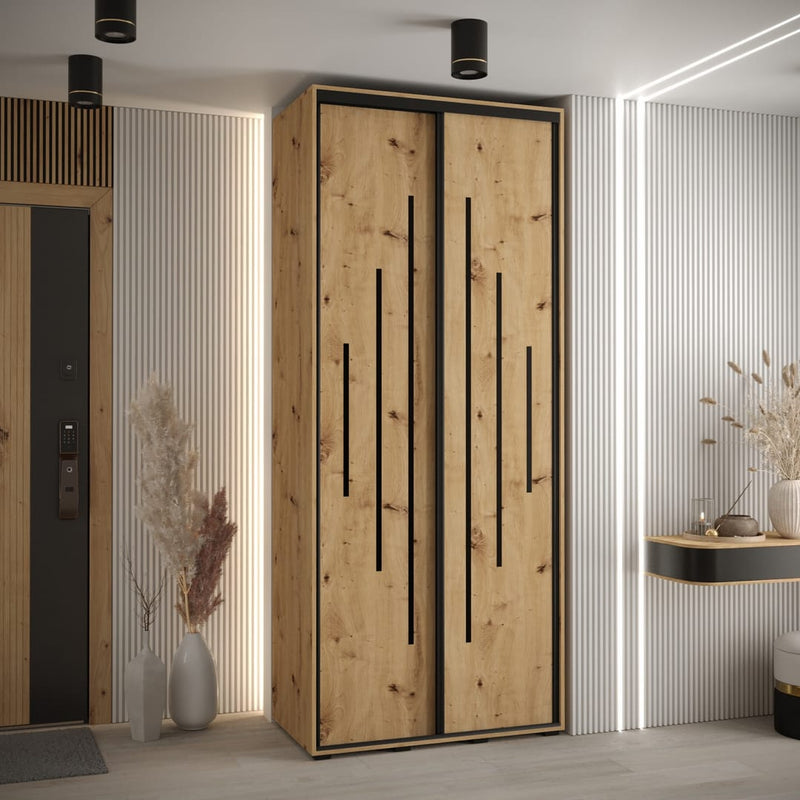 Cannes XII Sliding Door Wardrobe 100cm