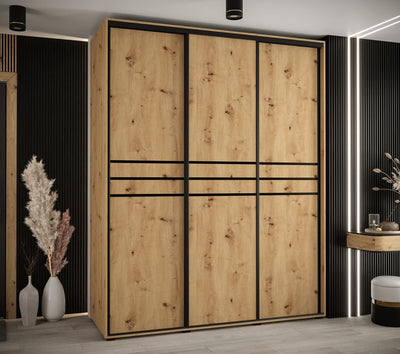 Cannes X Sliding Door Wardrobe 190cm