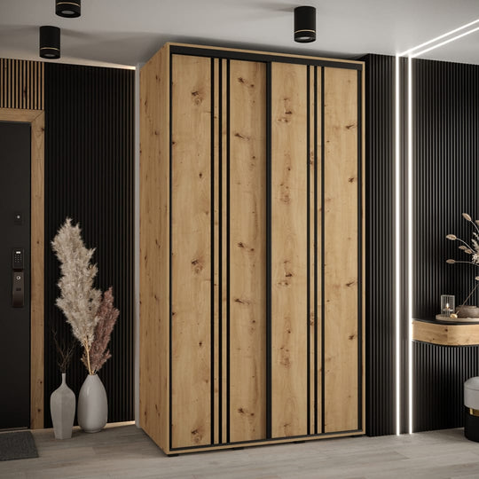 Cannes VI Sliding Door Wardrobe 140cm