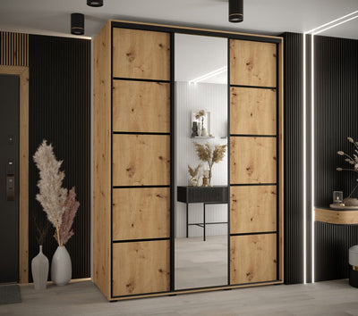 Cannes V Sliding Door Wardrobe 180cm