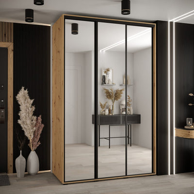 Cannes II Sliding Door Wardrobe 150cm