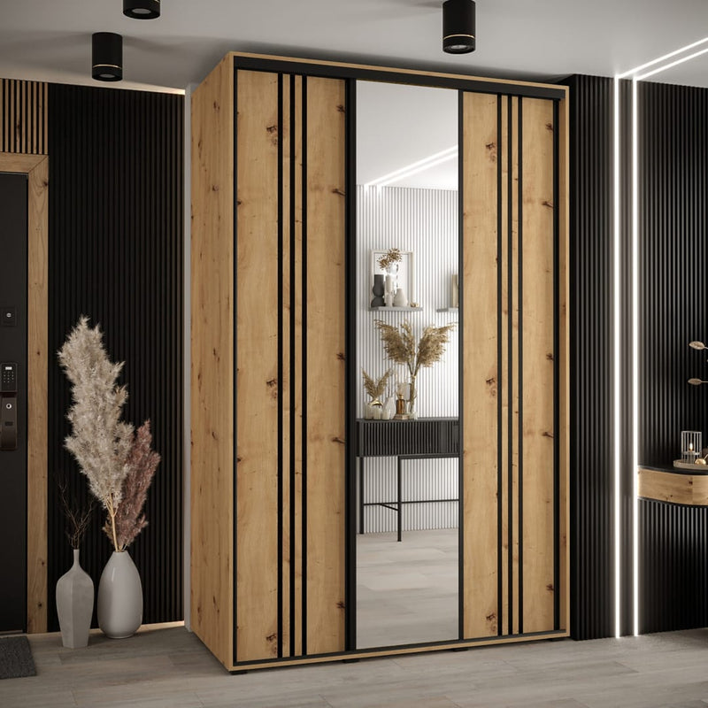 Cannes VII Sliding Door Wardrobe 160cm