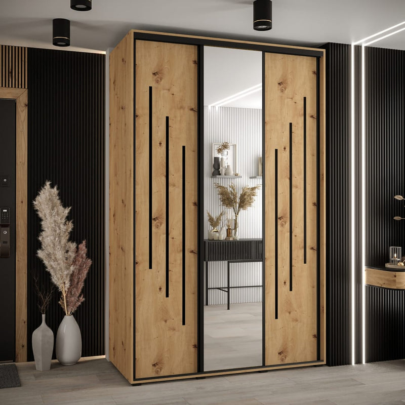Cannes IX Sliding Door Wardrobe 160cm
