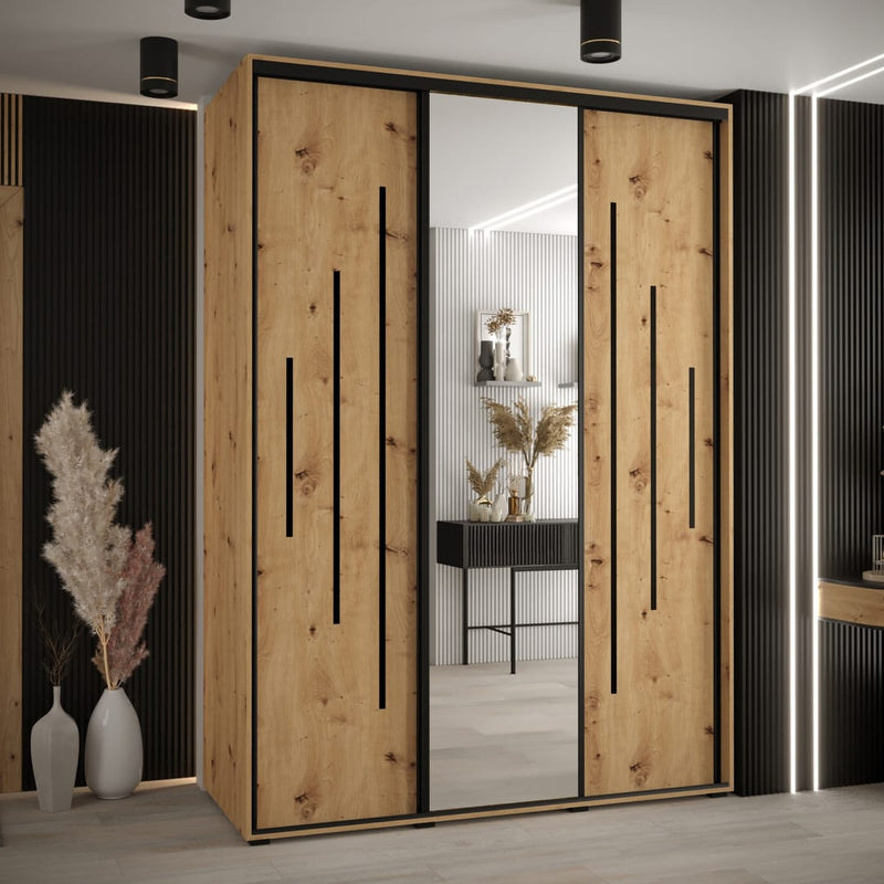 Cannes XIII Sliding Door Wardrobe 170cm