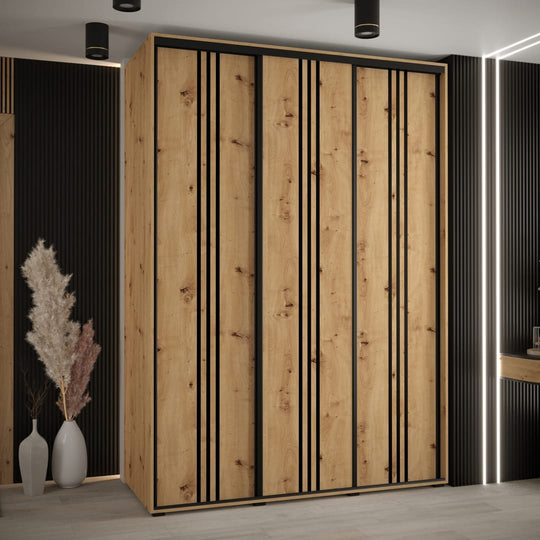 Cannes VI Sliding Door Wardrobe 170cm