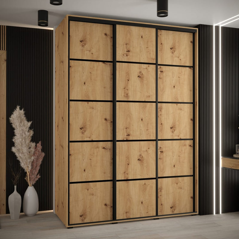 Cannes IV Sliding Door Wardrobe 170cm