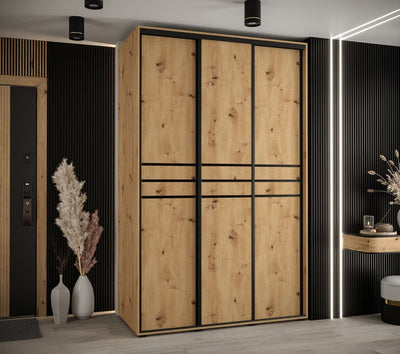 Cannes X Sliding Door Wardrobe 150cm