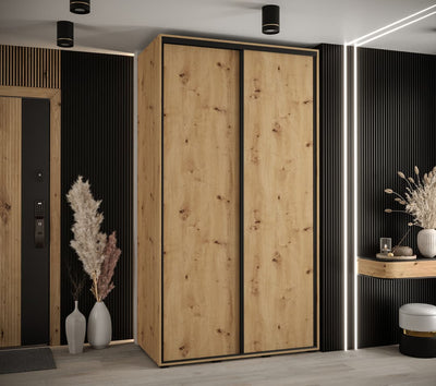 Cannes I Sliding Door Wardrobe 130cm