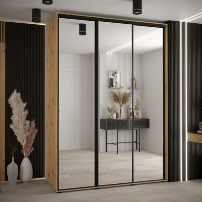 Cannes II Sliding Door Wardrobe 180cm