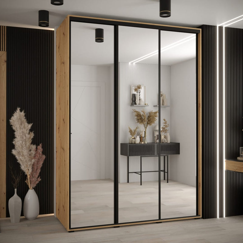 Cannes II Sliding Door Wardrobe 180cm