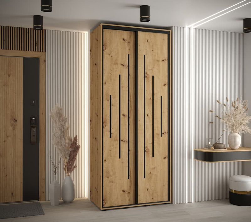 Cannes XII Sliding Door Wardrobe 100cm