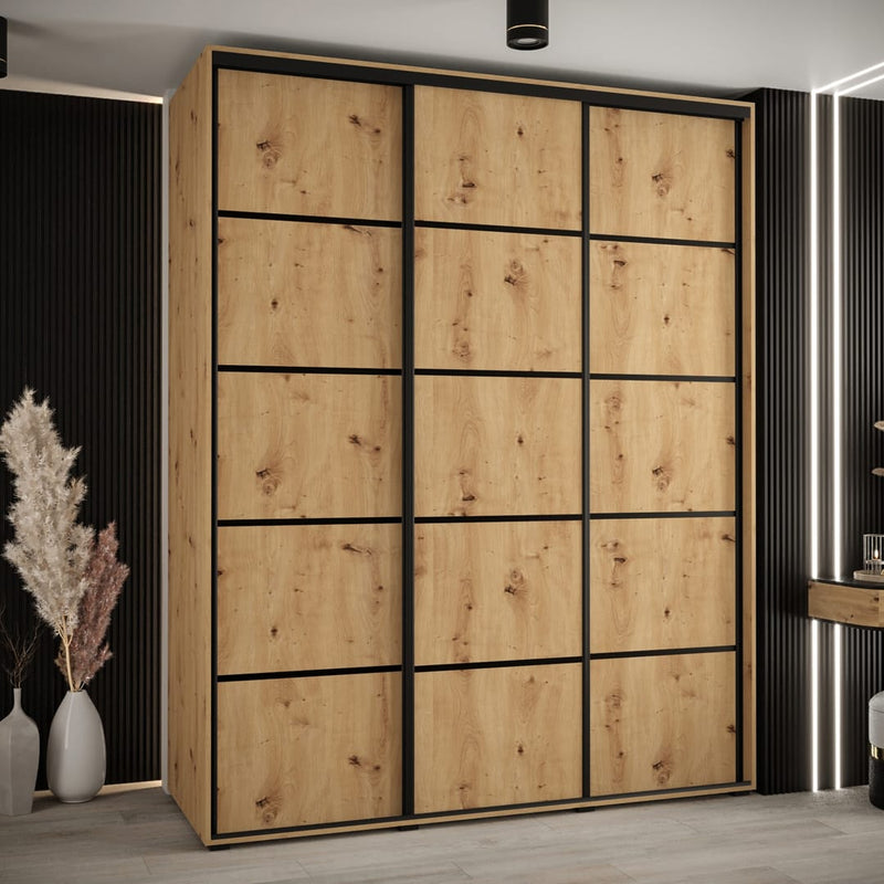 Cannes IV Sliding Door Wardrobe 190cm