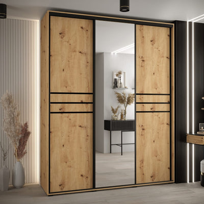 Cannes XI Sliding Door Wardrobe 190cm