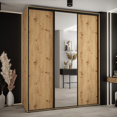 Cannes III Sliding Door Wardrobe 190cm